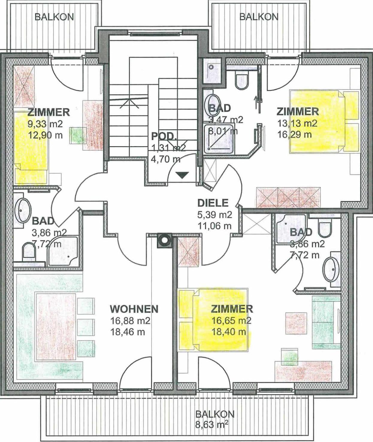 グロースアルル Chalet Rehleinヴィラ 部屋 写真